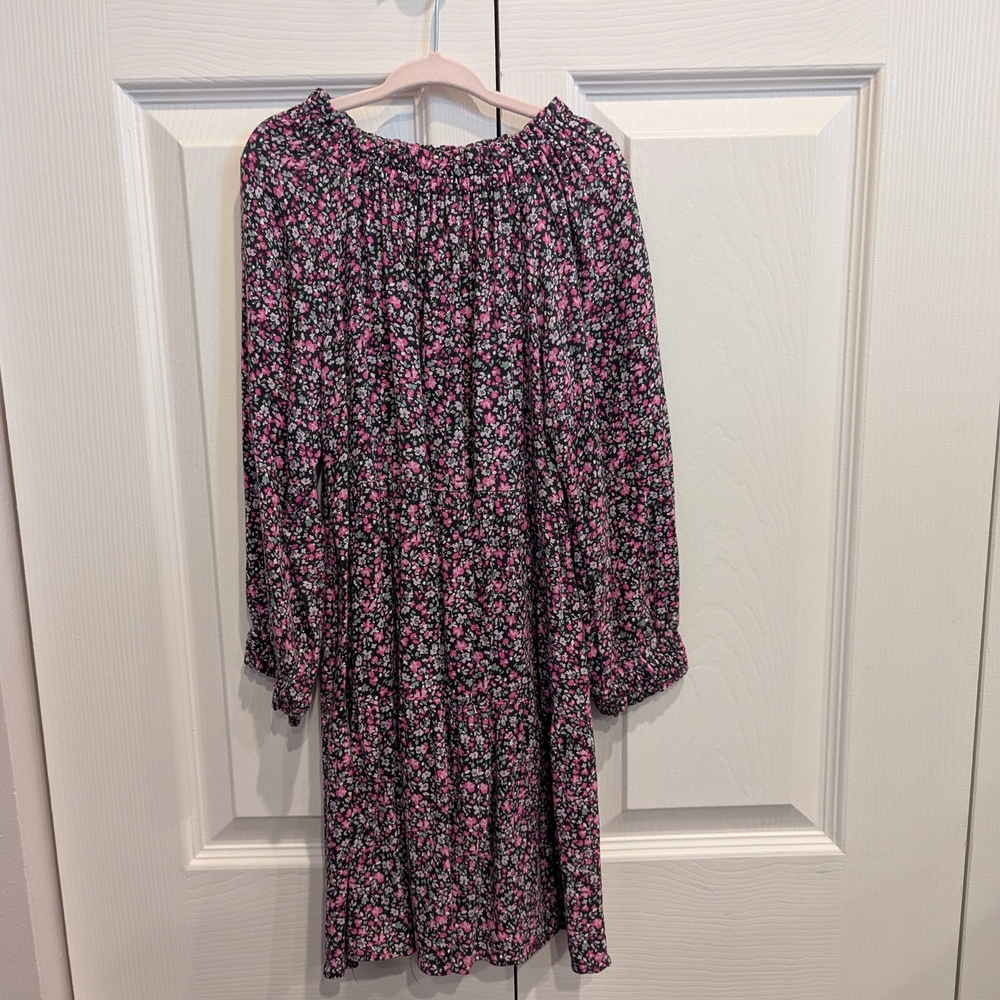 Floral Long Sleeve Dress